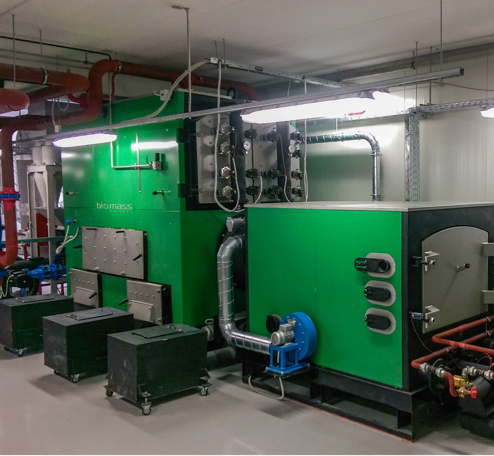 Biomass boiler